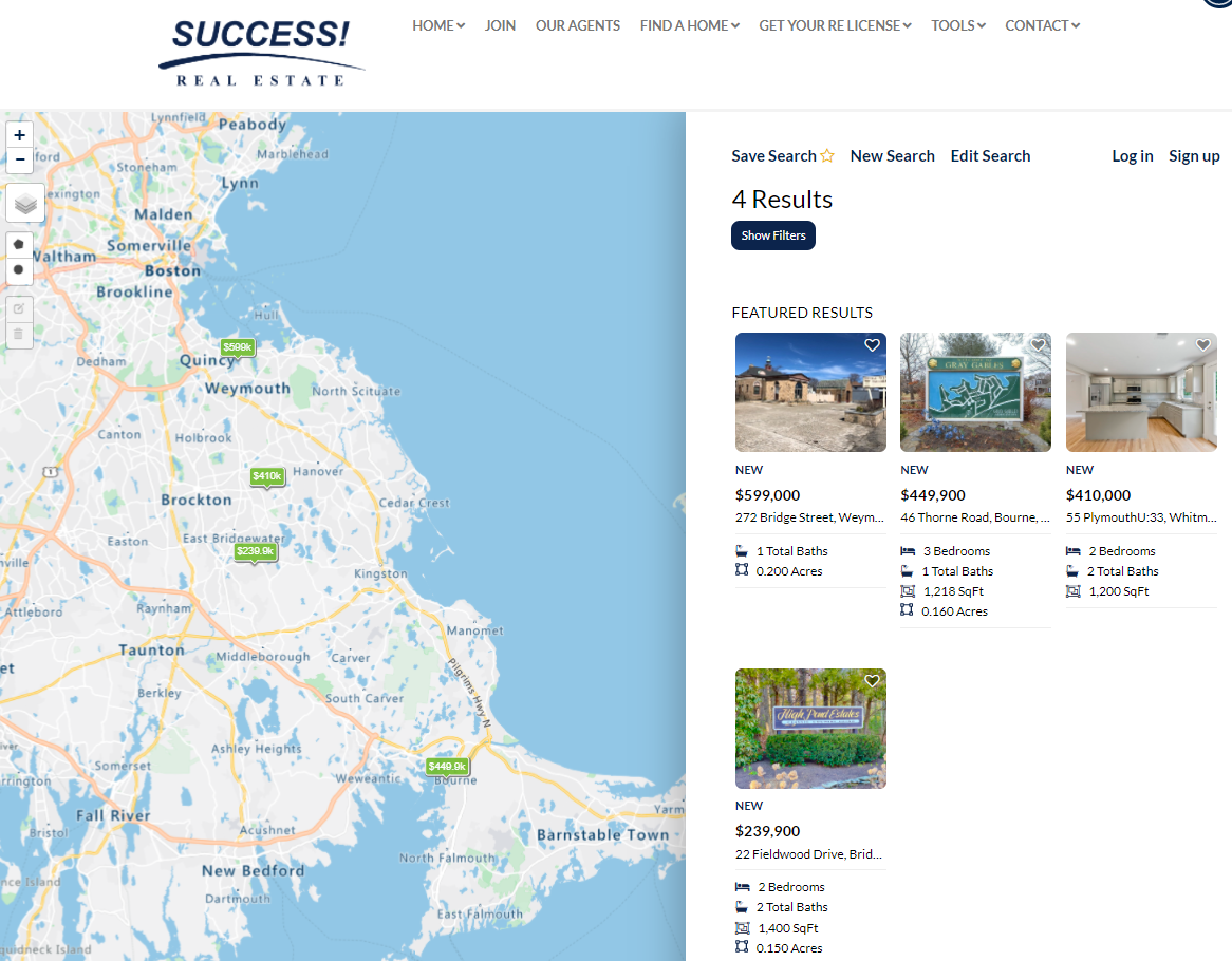 SUCCESS! Real Estate New Listings March 2022