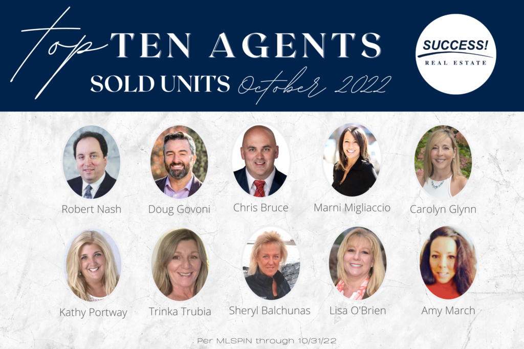 SOLD UNITS October Top 10 Agents