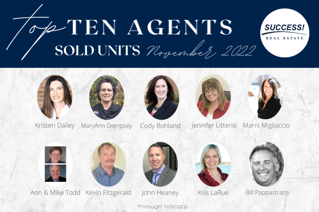November 2022 Top 10 Agents UNITS